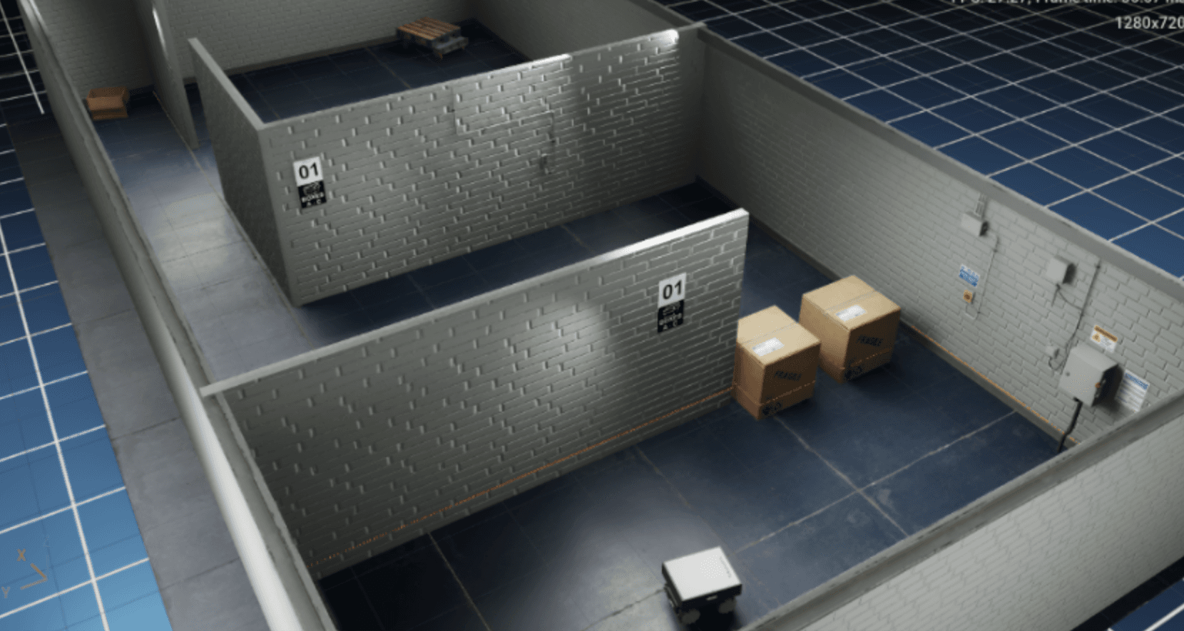 Ray-traced Navigation Among Movable Objects