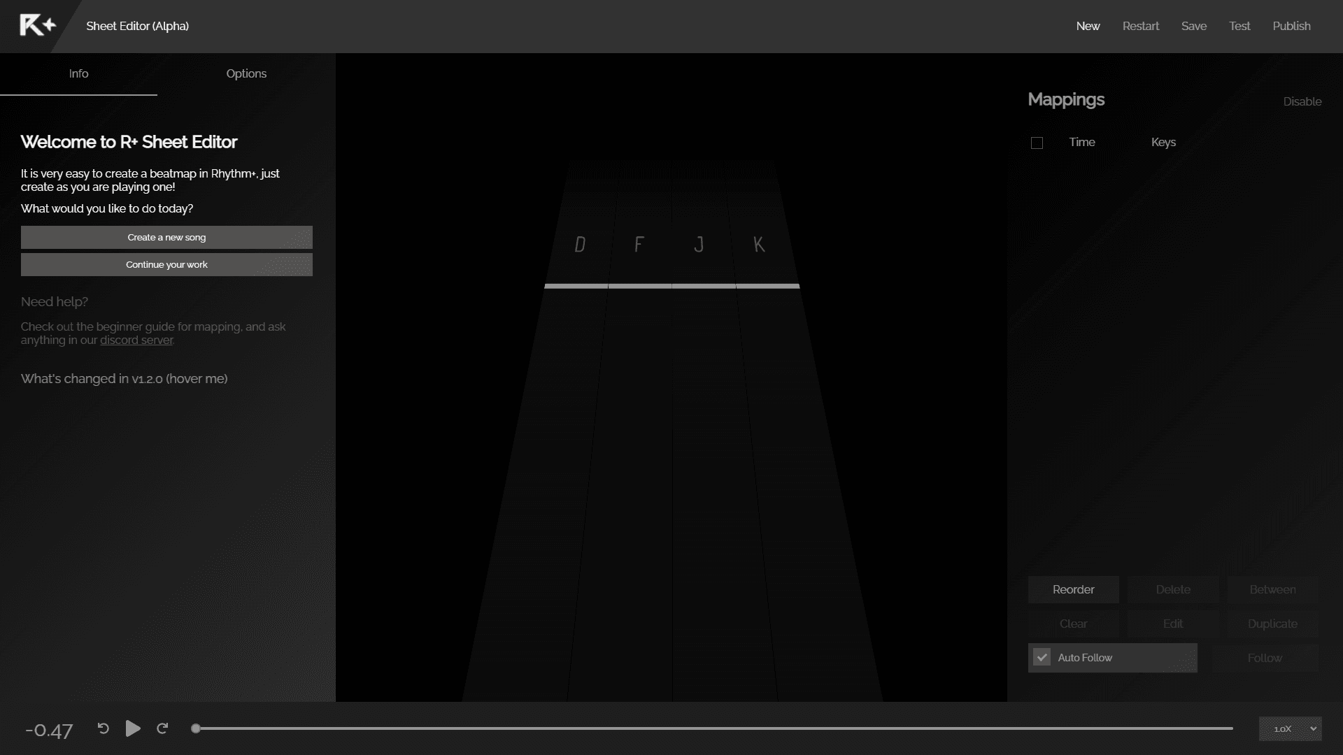 Sheet Editor